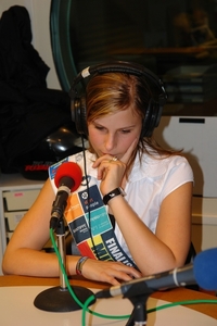 Tessa en Niké bij radio roelland31