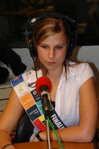 Tessa en Niké bij radio roelland36