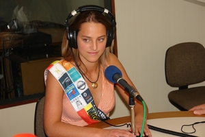 Tessa en Niké bij radio roelland39