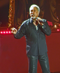 Tom Jones  in de Lotto arena Antwerpen