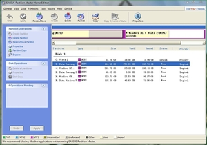 Easeus Partition Master Home Edition