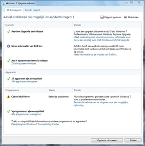 Windows 7 Upgrade Advisor