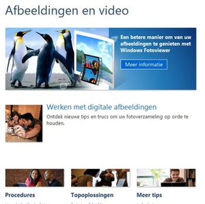 Afbeeldingen en Video's en meer handige tips: