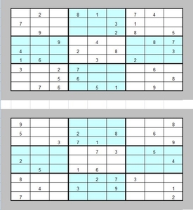 SODOKU oplossen in Excel....