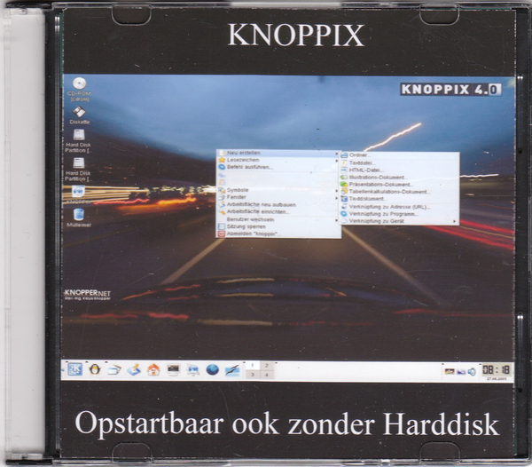 Knoppix.....leuk om daar kennis mee te maken