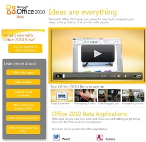 Office 2010 informatie en uit de Nieuwsbrief