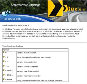 Windows 7 Snel toetsen en meer handige tips