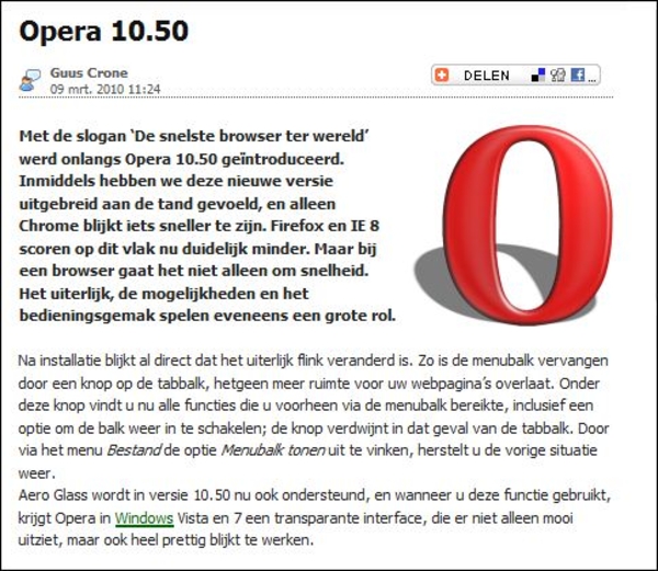 Opera 10.50