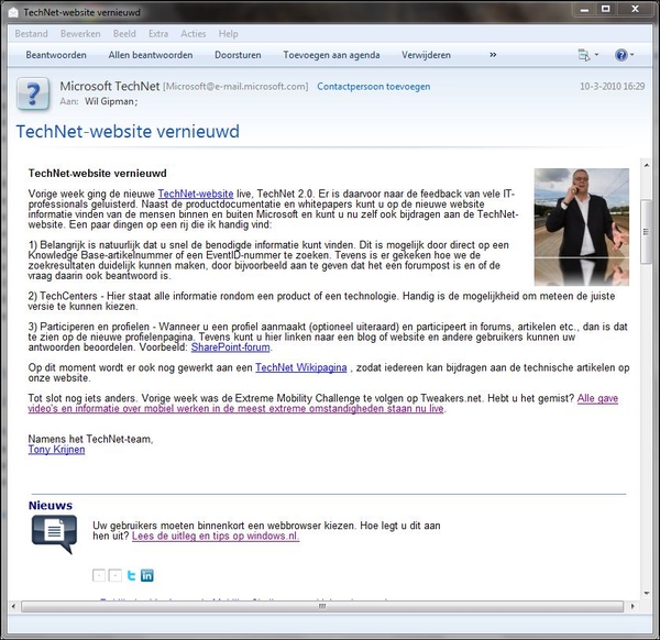 Technet onbekend voor u.....lees het forum