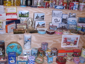 Kleine collectie bussen