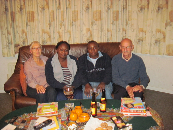 Visite de Lutgard et Guido