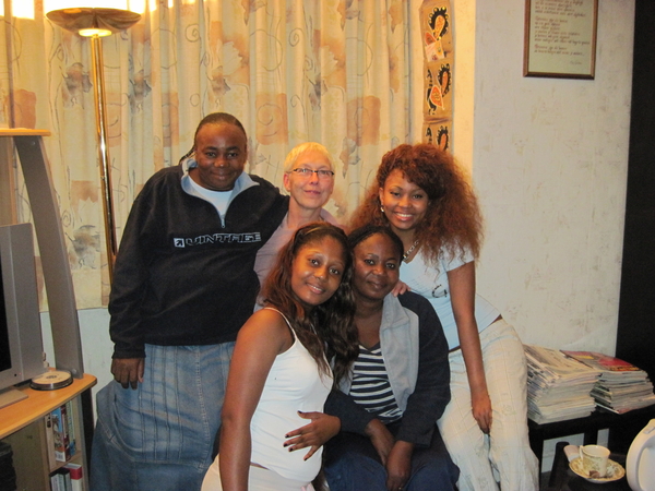 Avec Sathy et Laetitia