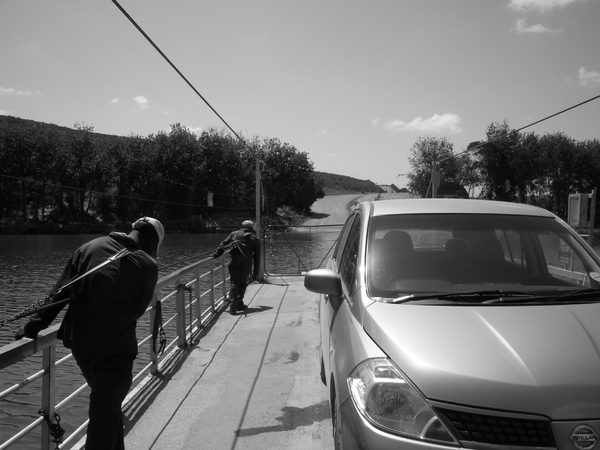 Malgas Pont River Crossing.