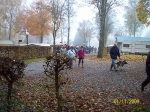 Eerste wandeling rond de camping Herfst 2009 (1)