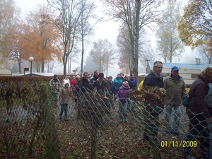 Eerste wandeling rond de camping Herfst 2009 (2)