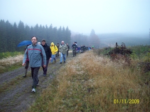 Eerste wandeling rond de camping Herfst 2009 (4)