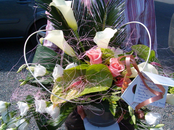 calla , rozen, anthurium , lysianthus.....