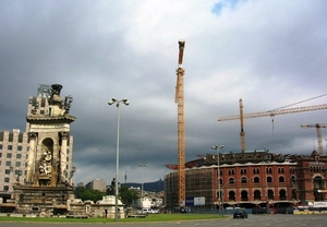 PLaza Espanya met arena