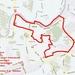Stadsrondrit met busje - overzichtskaart traject