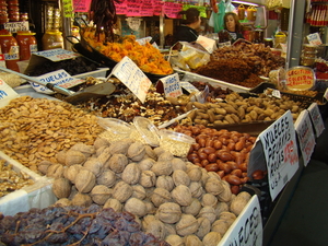 Lekkernij op de markt