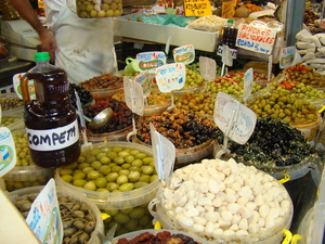 Lekkernij op de markt