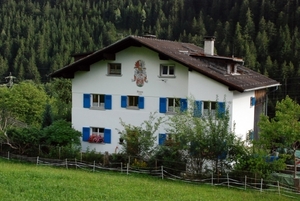 825 Pension Vallüla en dorp St Gallenkirch