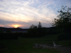 Butgenbach bij avond