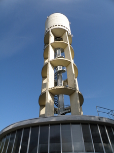 watertoren met trap