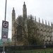 2009_11_03 36 Cambridge - kerk, universiteit, verkeersbord