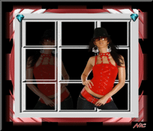 Dame in rood 2
