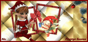 elfjes met kerst
