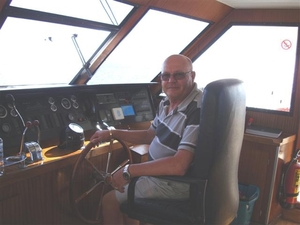 De kapitein van de Britannia Jet...