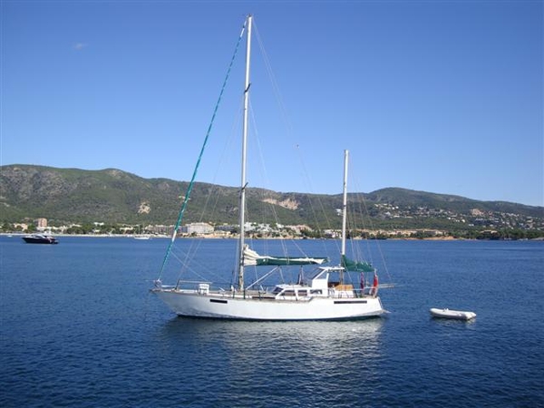 Prachtige zeilboot...