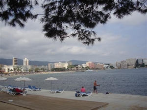 Het strand van Magalluf...