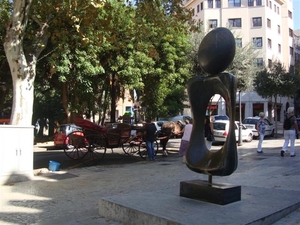 Moderne kunst in Palma...