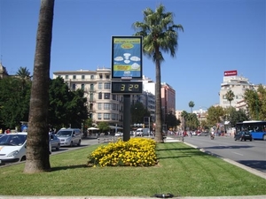 Toch wel warm h voor de maand oktober...