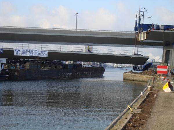 De hijs installatie aan de noordkant