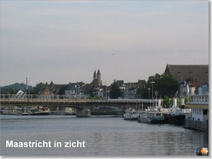 Aankomst in Maastricht