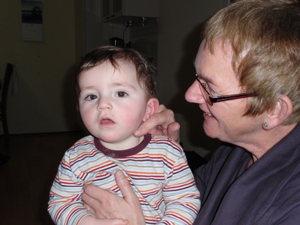 H, daar zit opa Wil.