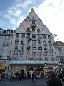 Lille _Place du Général de Gaulle _La Voix du Nord _kerstsfeer 