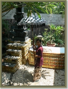 Ceremonie voor de nieuwe tempel