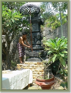 Ceremonie voor de nieuwe tempel