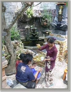 Ceremonie voor de nieuwe tempel