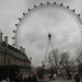 The London Eye aan de Theems.