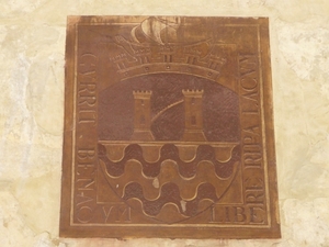 Riva: bas-relief aan het stadhuis