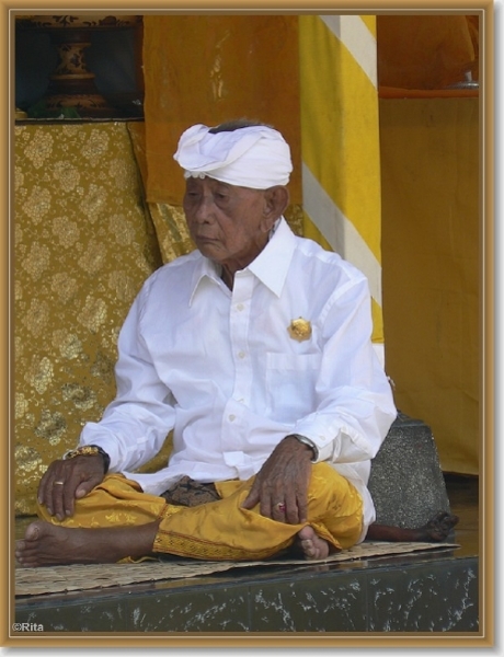 Ceremonie in Carangsari