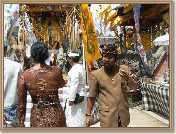 Ceremonie in Carangsari