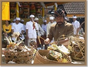 Ceremonie in Carangsari