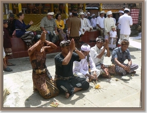 Ceremonie in Carangsari