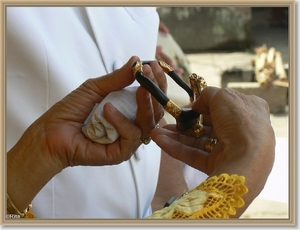 Ceremonie in Carangsari